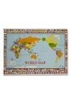 WALL CHART (50*75cm) - WORLD MAP