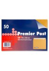 PACKET OF  50 C6 Peel & Seal ENVELOPES - MANILLA