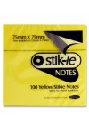 STIK-IE NOTES 75x75mm - YELLOW