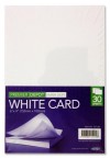 PREMIER DEPOT PACKET OF 30 6"x4" WHITE CARD