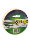STIK-IE ROLL MASKING TAPE - 50m x 25mm