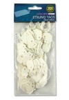 PREMIER DEPOT PACKET OF 200 STRUNG TAGS - 13x20mm