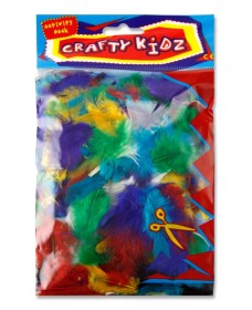 CRAFTY KIDZ EXOTIC FEATHERS 10g