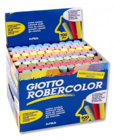 GIOTTO BOX 100 COLOURED CHALK