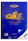 PREMIER A4 320pg REFILL PAD - SIDE