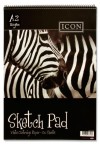 ICON A2 110gsm SPIRAL SKETCH PAD 30 SHEETS