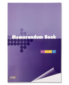 PREMIER A4 40pg MEMORANDUM BOOK