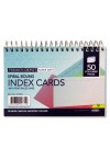 PREMIER DEPOT INDEX CARD 5x3" 50 REMOVABLE CARDS - ASSORTED COLOURS