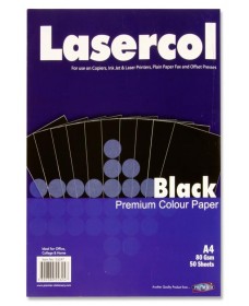 PREMIER A4 80gsm COPIER PAPER 50 SHEETS - BLACK