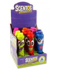 SCENTOS FUNNY FACES SCENTED MARKERS - BERRY