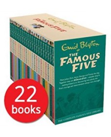 The Famous Five 22 Books Collection Box Set (RRP €180, SAVE €122)