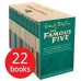 The Famous Five 22 Books Collection Box Set (RRP €180, SAVE €122)