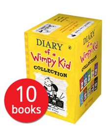 Diary of a Wimpy Kid - 10 Book Collection (RRP €84.99, SAVE €51)