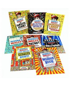 Where's Wally? The Worldwide Wow pack Collection 8 Books Box Set (RRP €63, SAVE €41)