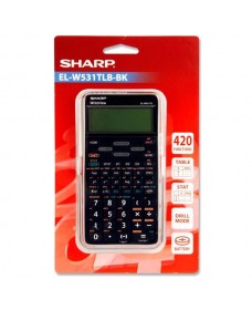 Sharp El-W531t Write View Scientific Calculator - Black